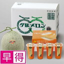 北海道産（JA夕張市）夕張メロン良品L1玉＆エストゼリー125g×4本