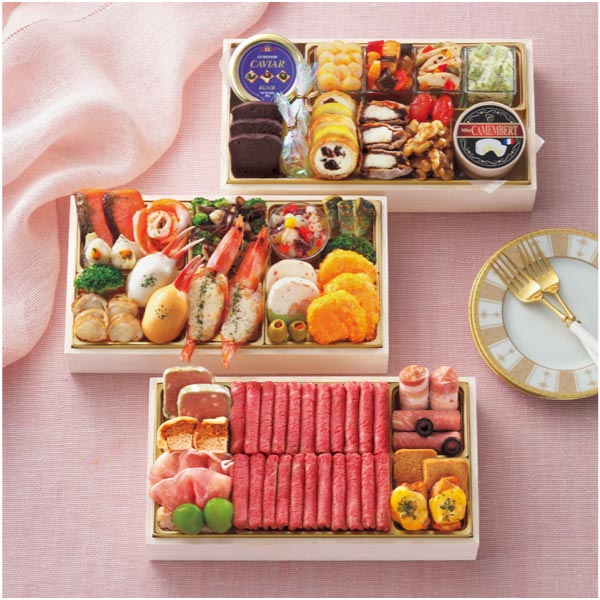 【おせち】ビストロオードブル三段【冷凍】※3-4人前