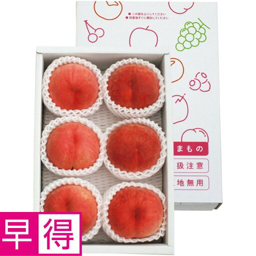 【夏の贈りもの早得】福島県産 かたい桃(おどろき) 【夏の贈りもの早得】福島県産 かたい桃(おどろき)