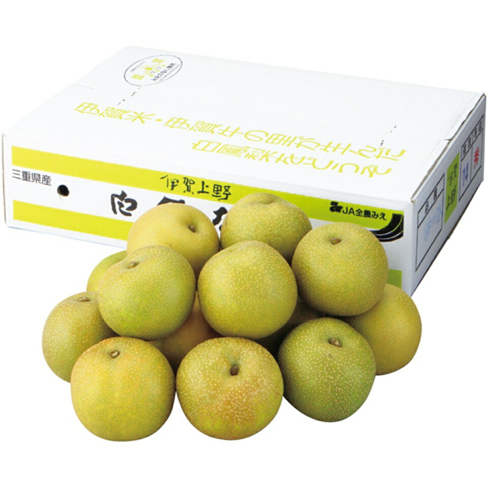 【夏の贈りもの】三重県産（農事組合法人白鳳梨生産組合） 伊賀白鳳梨（幸水梨）