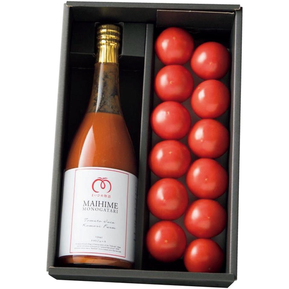 【冬の贈りもの】熊本県産小森ファームのまいひめ物語（プレミアムトマト）セット