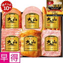 ★7/10 23:59までポイント10倍★【夏の贈りもの早得】大山ハム 伝統の逸品 大山ハム詰合せ