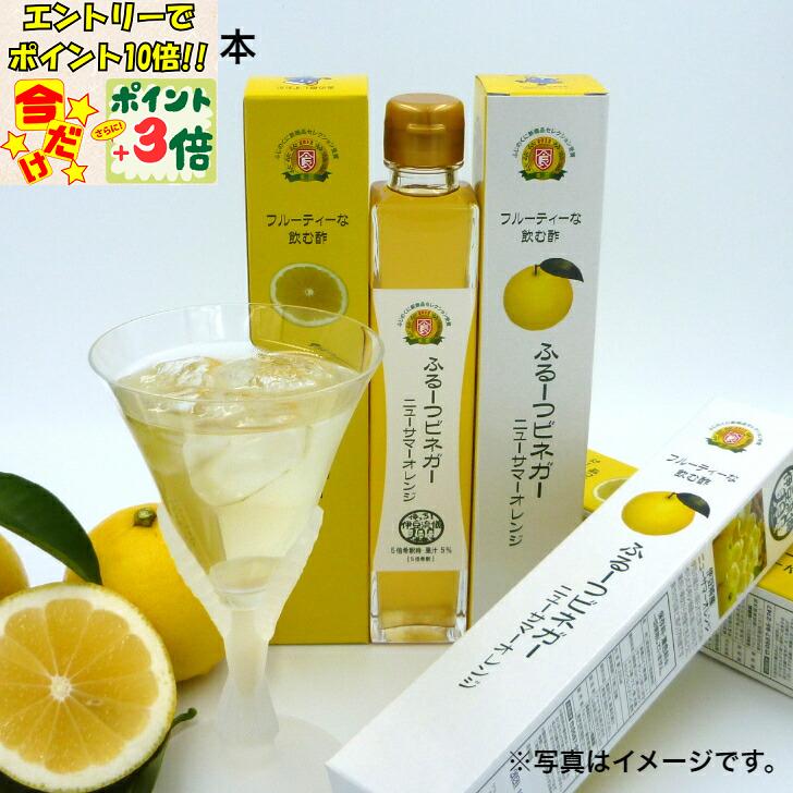 ★ポイント3倍＆エントリーで更に+10倍!!★【二ッ堀農園】ふるーつビネガーニューサマーオレンジ 200ml×2本