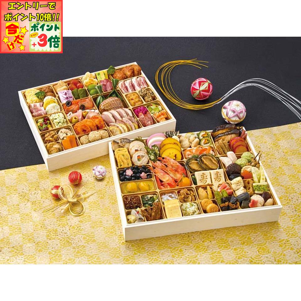 ★ポイント3倍＆エントリーで更に+10倍!!★【おせち】京都清水五条「ほった」監修 100品目おせち ...