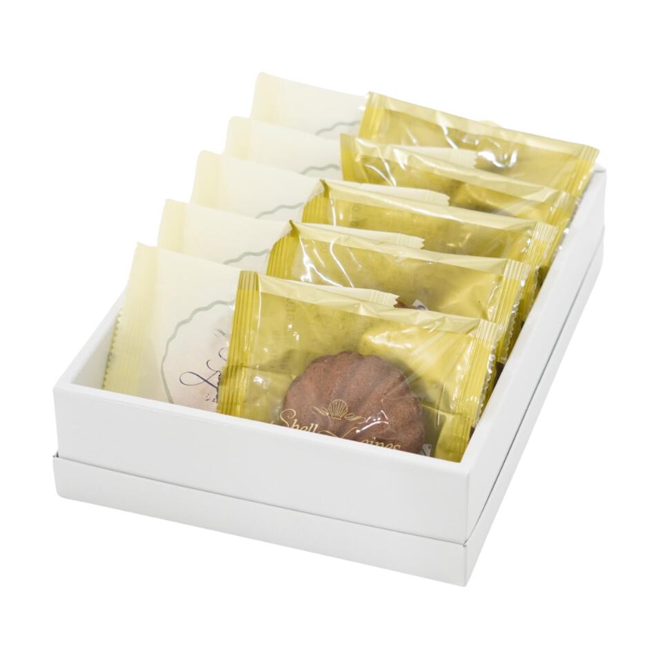 【期間限定販売】【ブランカ】シェルレーヌ(プレーン＆チョコ)10個入