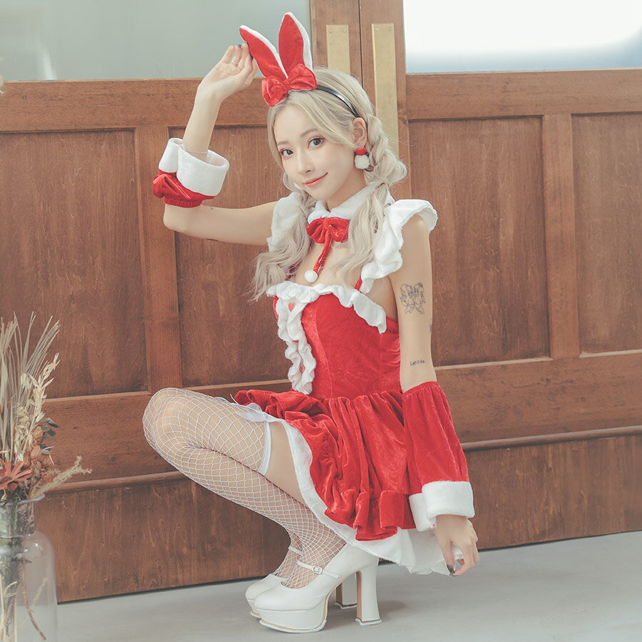 サンタ コスプレ レディース サンタコス かわいい サンタ コスチューム 可愛い ワンピース 大きいサイズ 衣装 レッド 赤 仮装 サンタコスプレ クリスマス ...