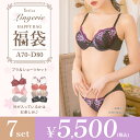 【福袋】ランジェリー7点セット (ブラジャー&ショーツセット7点) レディース 下着 勝負下着 可愛い 上品 10代 20代 30代 40代 セクシー ブラ シ...