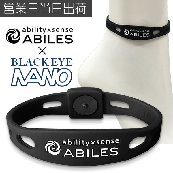 アビリス アビリスナノ アンクレット ABILES 丸山式コイル BLACK EYE搭載 電磁波防止 電磁波カット 電磁波対策 丸山医師 監修