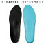 BANDEL Core Insole Type-R BLACK インソール 中敷き バランス アーチサポート 足底 立体構造 レディース メンズ