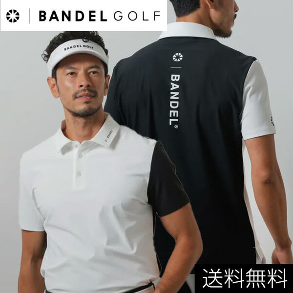BANDEL/バンデル BASIC COMBINATION S/S POLO SHIRTS ゴルフ ウェア ポロシャツ メンズ 半袖