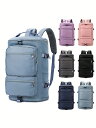 大容量 シンプル 防水 2way カジュアル ダッフルバッグ 学生用 可搬型 ラップトップコンパートメント 容量大 荷物ストラップデザイン 女子高生 大学生 男子 中学校 高校 アウトドア 旅行 お出かけ 小学校 オフィスに最適 防災 災害用(4)