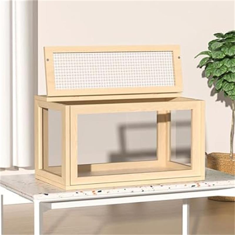 ハムスター ケージ グランスペース 脱走防止 透明 ルーミィアクリル モルモット ケージ 大きい かわいい イージーホーム おしゃれ 移動 ハリネズミ ケージ 天然木製 観察しやすい 持ち運び 掃除しやすい デグー ケージ 通気性 小動物用 ハリネズミ リス ペット用品