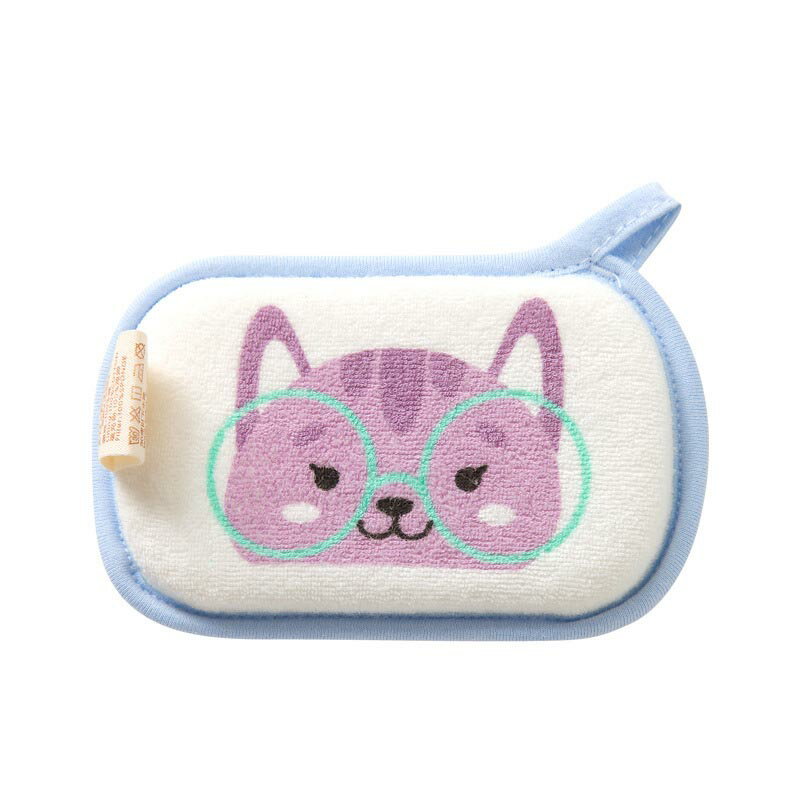 ベビー用お風呂用スポンジ 子供用バススポンジ | かわいい吸収性バス シャワー スポンジ シャワー用バス スポンジ | 快適な子供用バススポンジ ベビーバスアクセサリー 子供用 男の子 女の子用