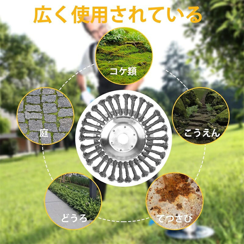 草刈り機 替え刃 草刈ブレード 草刈機用チップソー 雑草クリーニングツール 草刈り...