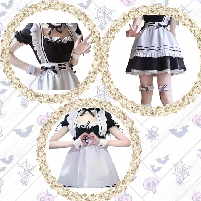 メイド服 セクシー コスプレ 衣装 ロリータ レディース メイド 服 ゴスロリ 萌え ...