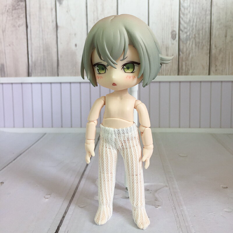 オビツ11 ドール 人形 靴下 ソックス レギンス レース ストッキング オビツ 11cm ob11 ねんどろいど オビツろいど 人形靴下 人形用靴下 シンプル 衣装のサムネイル