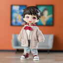 オビツ11 ドール 人形 服 スクールボーイ 3点セット トップス&ボトムス&カーディガン アウトフィット オビツ 11cm ob11 ねんどろいど オビツろいど 人形服 人形用服 衣装 1