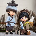 オビツ11 ドール 人形 服 漢服 書生さん 4点セット 帽子&トップス&ボトムス&ベルト アウトフィット オビツ 11cm ob11 ねんどろいど オビツろい...