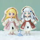 オビツ11 ドール 人形 服 シスタースタイルのうさぎドレススーツ 2点セット ヘッドドレス&ワンピース オビツ 11cm ob11 ねんどろいど オビツろいど...