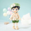 オビツ11 ドール 人形 服 ヨーロピアン 森ガール 4点セット トップス&ボトムス&ハット&バッグ オビツ 11cm ob11 ねんどろいど オビツろいど 人...