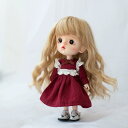 オビツ11 ドール 人形 服 衣装 ワンピース レトロ レース ドレス ジャカード スカート アウトフィット オビツ 11cm ob11 ねんどろいど オビツろ...
