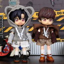 オビツ11 ドール 人形 服 衣装 かわいい 三匹のクマ トップス&ボトムス&ハンドウォーマー 3点セット アウトフィット オビツ 11cm ob11 ねんどろ...