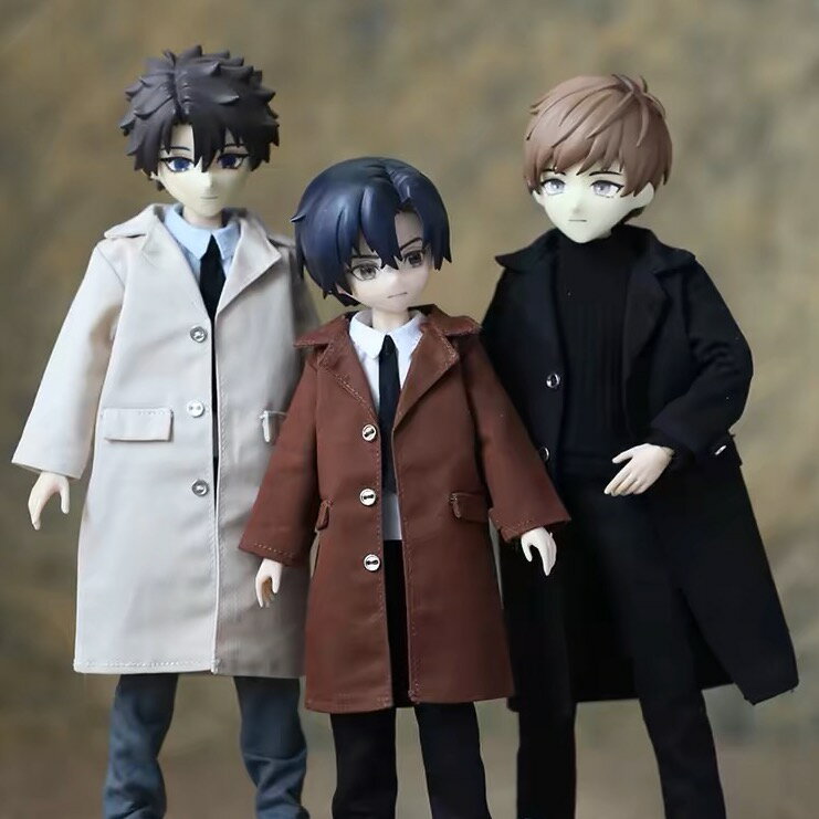 球体関節人形 オビツ22cm オビツ24cm ブライス ドール 人形 服 衣装 スーツ コート Yシャツ パンツ ベスト ボトムス アウトフィット 人形服 人形...