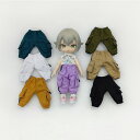 オビツ11 ドール 人形 服 衣装 カーゴパンツ デニム ズボン ポケット カジュアル ジーンズ ボトムス 長ズボンアウトフィット オビツ 11cm ob11 ...