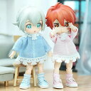 オビツ11 ドール 人形 服 衣装 ワンピース レトロ 無地 レース ドレス アウトフィット オビツ 11cm ob11 ねんどろいど オビツろいど 人形服 人形用服