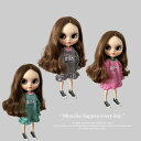 ブライス blythe ワンピース ストライプ 人形 ネオブライス 服 BJD 球体関節人形