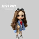 ブライス ネオブライス bjd シャツ パンツ トップス&ボトムス&シャツ 3点セット 人形服 衣装 アウトフィット 人形 服 洋服 ドール カスタム