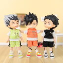 オビツ11 ドール 人形 服 衣装 ツートンカラー チェーン トップス&ボトムス 2点セット アウトフィット オビツ 11cm ob11 ねんどろいど オビツろ...