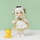 オビツ11 ドール 人形 服 春風 ドレス 4点セット ワンピース&パニエ&エプロン&ヘッドドレス アウトフィット オビツ 11cm ob11 ねんどろいど オ...