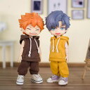 オビツ11 ドール 人形 服 衣装 ノースリーブ フード付き スウェット トップス ボトムス アウトフィット オビツ 11cm ob11 ねんどろいど オビツろ...