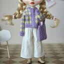ブライス 服 ゆったり ワイド コーデュロイ パンツ ボトムス ワイドパンツ blythe オビツ24 オビツ26 ymy22 ボディ azone19 ジョイン...