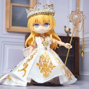 オビツ11 ドール 人形 服 誓いのセレナーデドレス ロングドレス コスチューム イベント ハンドメイド 作家様 仮装 ドレス&トレーン&杖&ネックレス&王冠 ...
