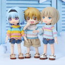 オビツ11 ドール 人形 服 衣装 ショートパンツ ホットパンツ 短パン ジーンズ パンツ デニム カラーベルト付き アウトフィット オビツ 11cm ob11...