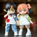 オビツ11 ドール 人形 服 衣装 シャツ Yシャツ ポロシャツ 半袖 トップス アウトフィット オビツ 11cm ob11 ねんどろいど オビツろいど 人形服...
