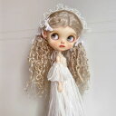 ブライス ネオブライス blythe 星影の夢 ヴィンテージ風レースドレス おしゃれ かわいい オビツ24 人形服 衣装 アウトフィット 人形 服 洋服 ドール...