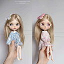 ブライス ネオブライス blythe 星影の夢 ヴィンテージ風レースドレス おしゃれ かわいい オビツ24 人形服 衣装 アウトフィット 人形 服 洋服 ドール...