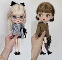 ブライス ネオブライス blythe トラッド クラシックチェック 優等生セット アウター スカート ノースリーブインナー おしゃれ かわいい オビツ24 人形...