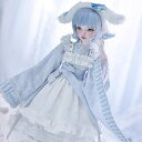 球体関節人形 女の子 フルセット Sano 和服コーデ 本体 服 ウィッグ BJD 1/4 ドール 洋服セット ハンドメイド ボディ 洋服 球体 関節 人形 セ...