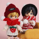 オビツ11 毛糸 ニット 帽子 ハット レッド ピンク グレー ブラック ネイビー ob11 GSC P9 MOLLY ドール 人形 衣装 アクセサリー