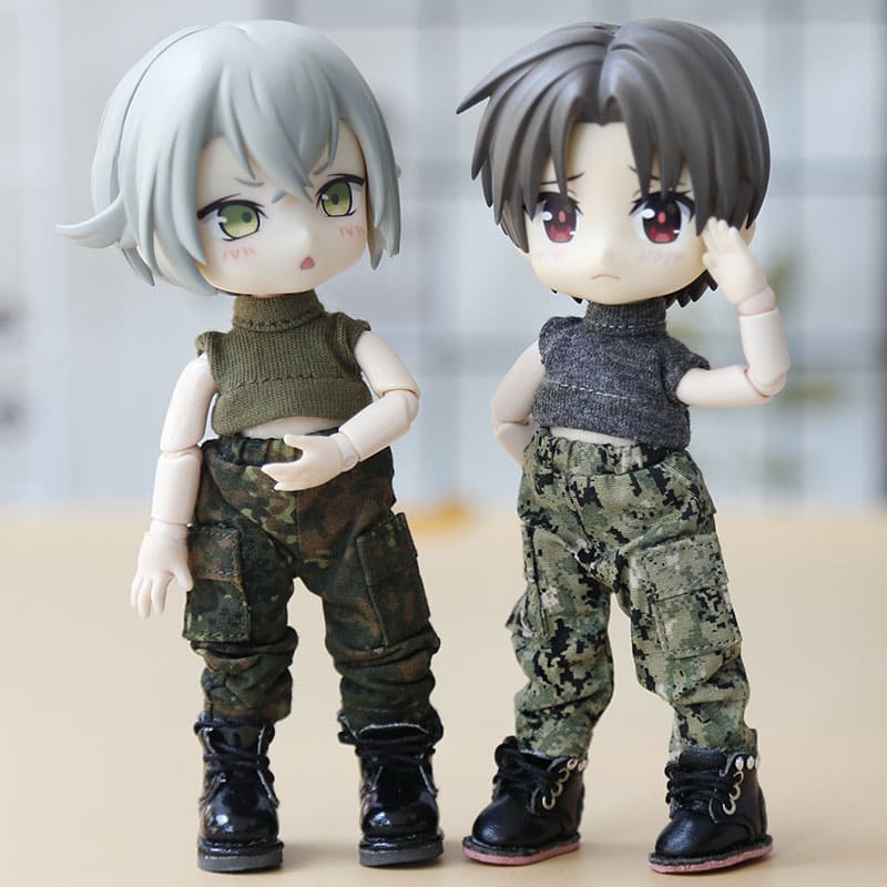 オビツ11 ドール 人形 服 衣装 パンツ 迷彩 ミリタリー ボトムス 長ズボン アウトフィット オビツ 11cm ob11 ねんどろいど オビツろいど 人形服 人形用服