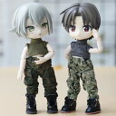 オビツ11 ドール 人形 服 衣装 パンツ 迷彩 ミリタリー ボトムス 長ズボン アウトフィット オビツ 11cm ob11 ねんどろいど オビツろいど 人形服 人形用服