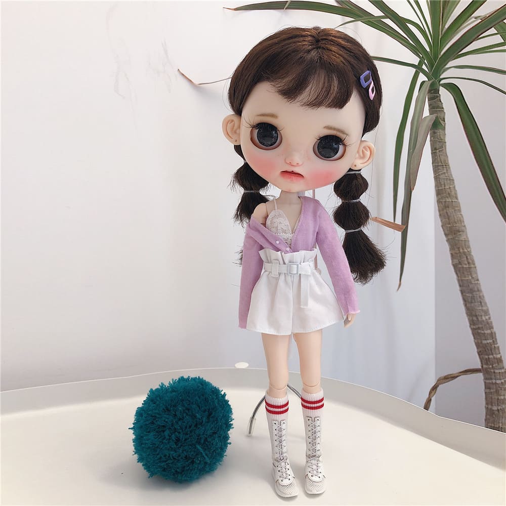 ブライス 服 カーディガン&ボトムス&インナー 3点セット MINI FAIRY MINI CUTE