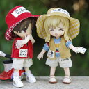 オビツ11 ドール 人形 服 衣装 トップス&ボトムス&ベスト&帽子 探検隊4点セット アウトフィット オビツ 11cm ob11 ねんどろいど オビツろいど ...