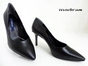 【値下げ】madas(マドラス)MAL6501P BLACK ブラック【お買い得】レデーィスプレーンパンプス ポインテッドトゥパンプス ピンヒール マドラスオリジナル 冠婚葬祭 正規販売代理店