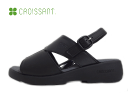 CROISSANT(クロワッサン)CR4599 BLACK/C ブラックコンビ【春夏サンダル】【日本製】コンフォートサンダル 本革 レディース 痛くない 歩きや...