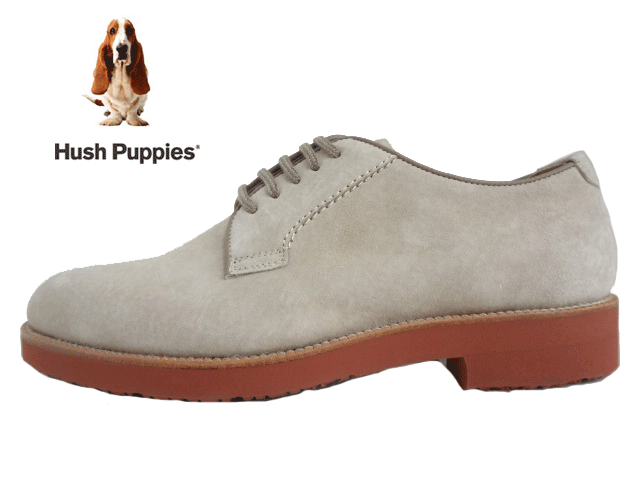 Hush Puppies(ハッシュパピー)M-120T クラシックトウプ/CLASSIC TAUPE 【メンズ】 カジュアルシューズ/レースアップ/プレーントゥ 【定番デザイン】 コンフォートシューズ 【アメリカントラッド】 幅広3E 【セメント製法】 撥水加工 【日本製】 本革 紳士靴